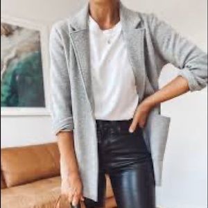 Open front sweater blazer, j crew